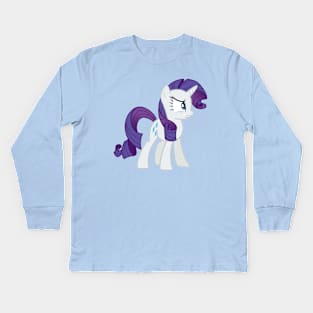 Shocked Rarity 2 Kids Long Sleeve T-Shirt